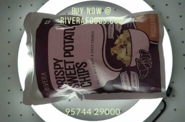 Healthy crisps, Healthy snacks, Crispy potato chips, Crunchy and tasty snacks, Rivera food #shorts