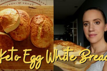 KETO EGG WHITE BREAD! Ketoserts recipe! KETOVORE BREAD RECIPE!