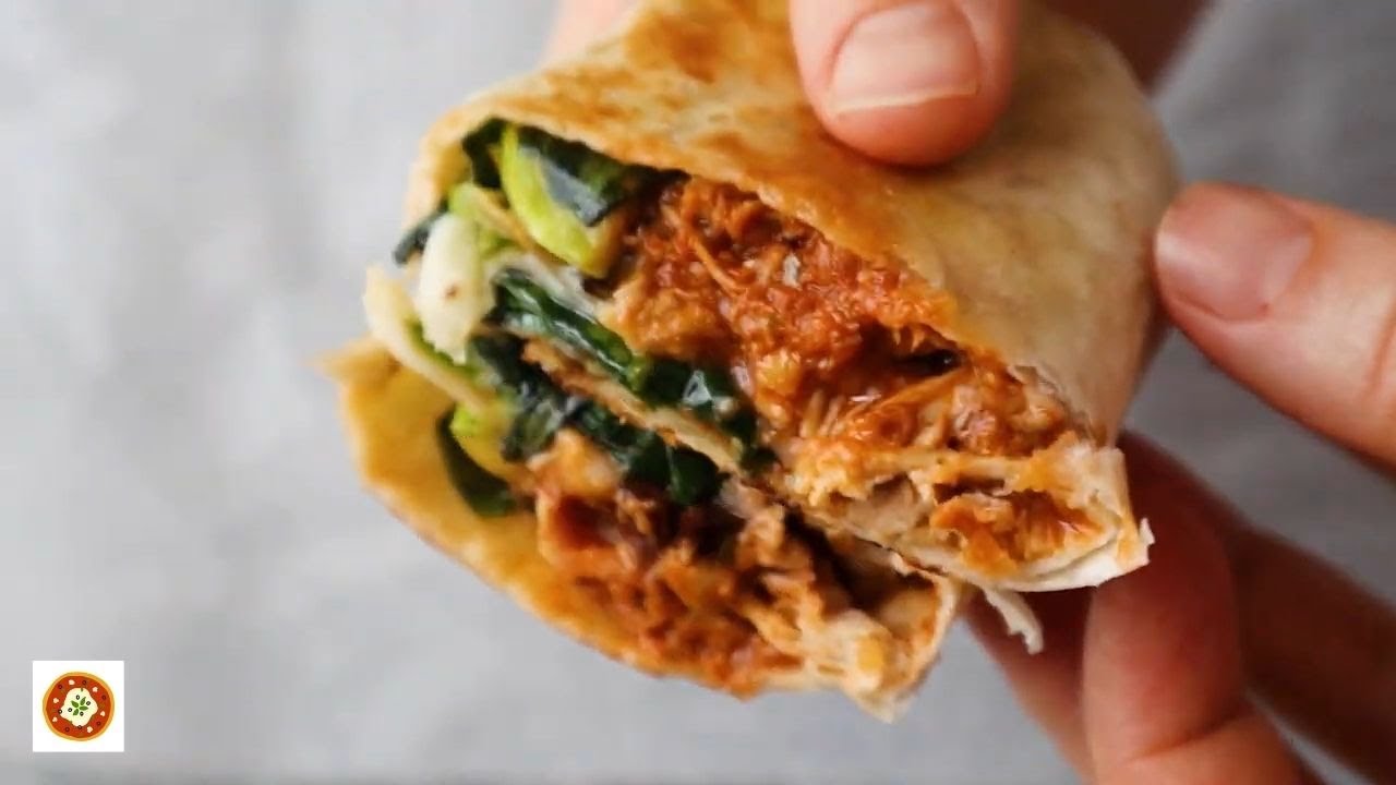 Healthy and delicious Pesto Chicken Wraps – Easy Lunch Recipes Healthy and delicious Pesto Chicken Wraps - Easy Lunch Recipes
