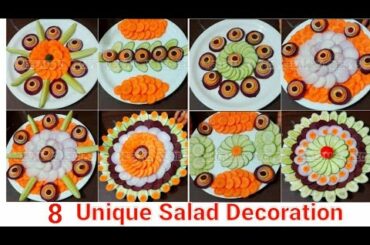 8 Beautiful And Easy Salad Creating In Plate Step By Step Neelam Ki Recipes