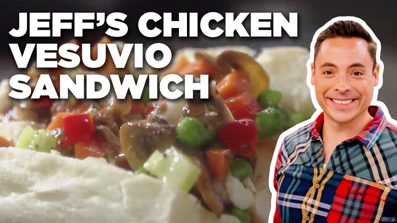 Jeff Mauro's Chicken Vesuvio Sandwich | Sandwich King | Food Network Jeff Mauro's Chicken Vesuvio Sandwich | Sandwich King | Food Network