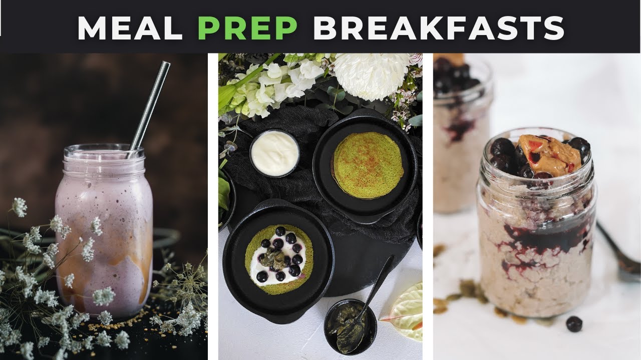 don't skip breakfast – MEAL PREP THESE (healthy & easy!) don't skip breakfast - MEAL PREP THESE (healthy & easy!)