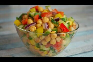 Chickpea Salad Recipe|Healthy Salad|Chana Salad| How to make Salad for weight loss|protein Salad|