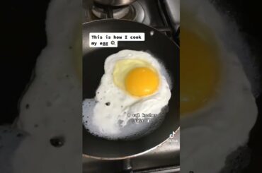 Frying eggs with water| healthy recipes| tiktok Food| healthy eating| #shorts