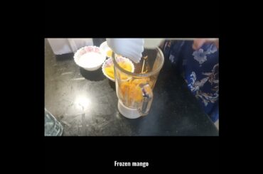 Mango Peach Smoothie ||Healthy Weight Loss Smoothies #smoothie  #shorts #youtubeshorts #betashorts