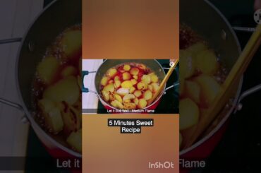 Sweet Potato in Jaggery in 5 Minutes | Winter Special | Healthy Recipes | Two Ingredients | #Shorts