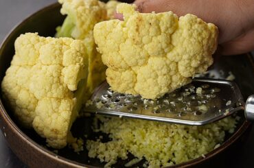 I Grate Cauliflower and The Result is Outstanding!