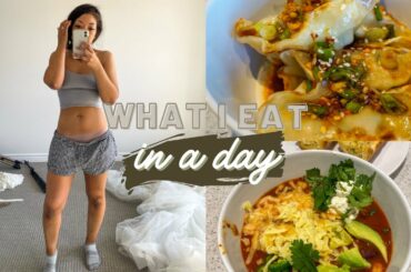 WHAT I EAT IN A DAY FOR FAT LOSS | Healthy, Quick Meals & Snacks!