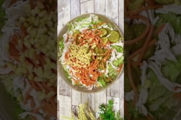 Healthy Salad Recipe for weight loss #Shorts #YouTubeShorts