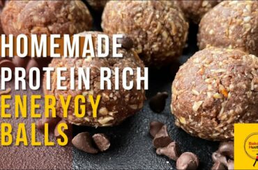 Energy balls recipe | How to make protein bar at home | Making Nutritious Energy Balls | #Shorts