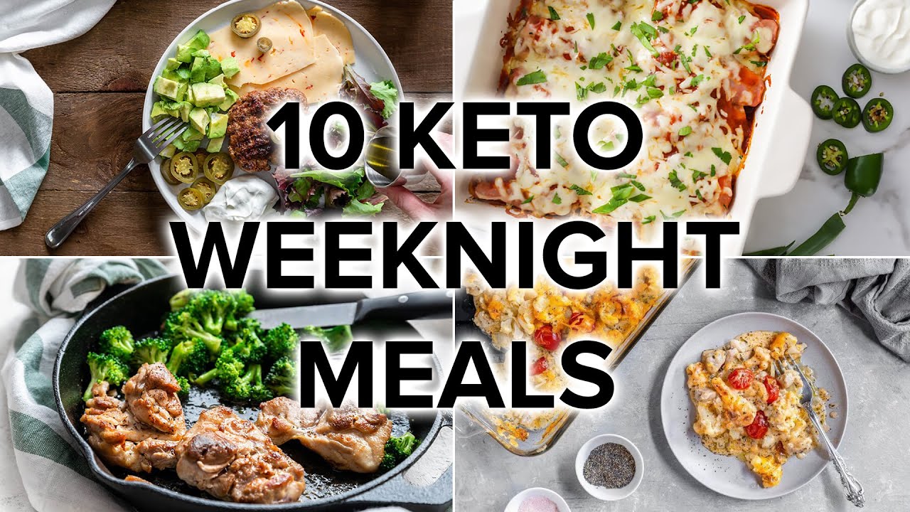 10 Easy Keto Dinner Meals for Busy Weeknights 10 Easy Keto Dinner Meals for Busy Weeknights