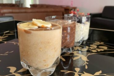 OVERNIGHT OATS | easy, healthy breakfast & 3 flavor ideas! |MKD Recipes