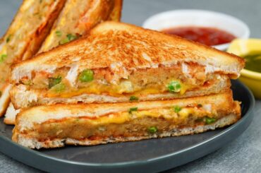 Spicy Potato Sandwich | Aloo Sandwich | Sandwich Recipe | Aloo Sandwich At Home | N'Oven