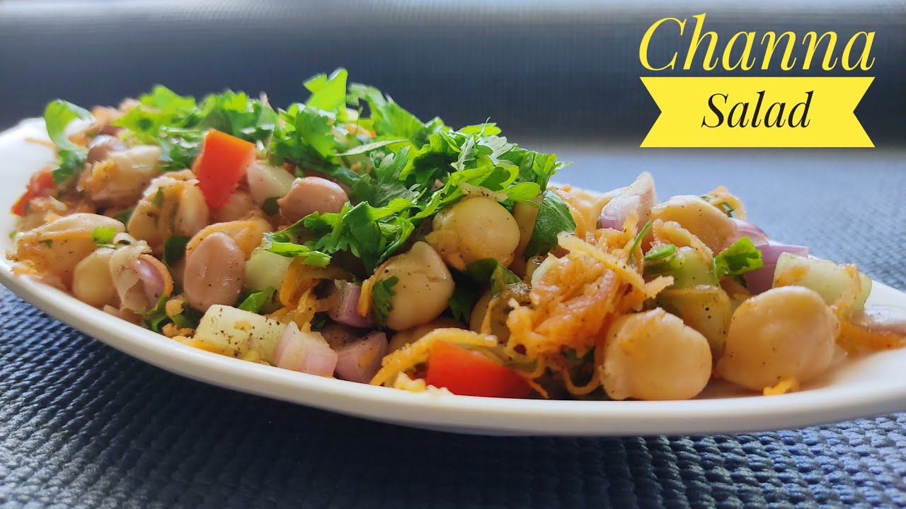 Chickpea Salad | Channa Salad | Weight Loss Recipe | Easy Breakfast | Healthy Snacks Chickpea Salad | Channa Salad | Weight Loss Recipe | Easy Breakfast | Healthy Snacks