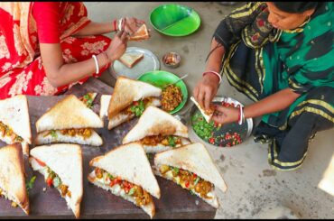 CHICKEN SANDWICH || Simple & Very Tasty Sandwich || Sandwich Recipe In Bengali