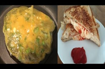 Sandwich ,Cheese  Omelette Sandwich,Egg Sandwich Easy and Healthy...