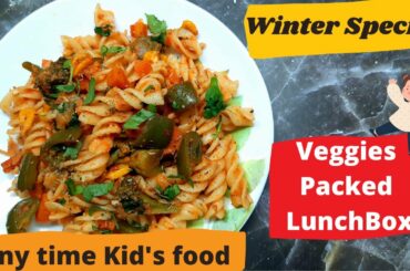 veggies packed tiffin recipes | healthy lunch recipes | simple lunchbox recipes|Pasta snacks recipes