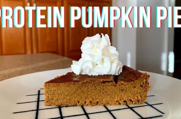 PERFECT HEALTHY DESSERT OVER THE HOLIDAYS | Keto Pumpkin Pie Recipe No Crust Low Calorie Pumpkin Pie