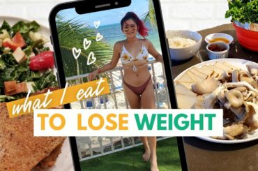 HOW I ATE TO LOSE WEIGHT (What I Ate in a Day - Vegan)