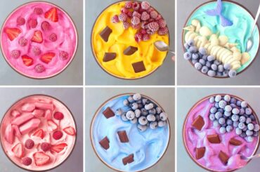 6 Incredible Smoothie Bowl Recipes / Healthy Snack / Best Breakfast