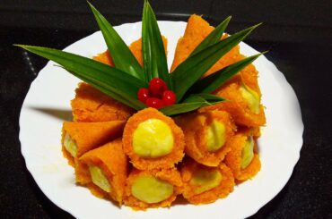 Carrot Cone Recipe | Carrot Roll | Carrot Sweet Recipe | Healthy and Tasty Recipe