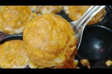 Egg paniyaram / muttai paniyaram / healthy breakfast / Vijayalakshmi recipes