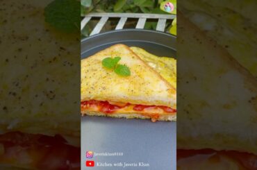 One Pan Egg Sandwich Recipe | 10 Minutes Breakfast #shorts  #shortvideo kitchen With Javeria Khan