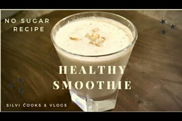 NO SUGAR Apple Healthy Smoothie Recipe |Healthy recipes|Healthy Smoothies Recipes|Shorts|Silvi Cooks