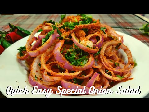 Onion Salad|Quick Healthy Salad|Quick Recipe|Instant Salad Recipe| Onion Salad|Quick Healthy Salad|Quick Recipe|Instant Salad Recipe|