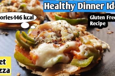 Healthy Dinner Idea for weight loss | Diet Pizza Recipe | Oats Recipes for weight loss | Diet Recipe