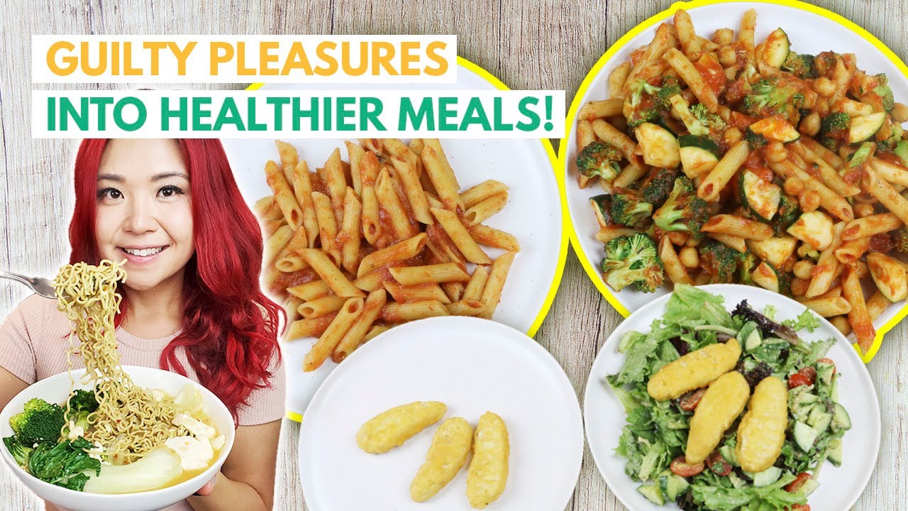 Turn 'Guilty Pleasures' Into HEALTHIER MEALS (3 Vegan Meal Ideas) Turn 'Guilty Pleasures' Into HEALTHIER MEALS (3 Vegan Meal Ideas)