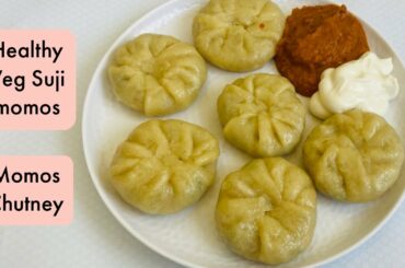 Healthy Momos Recipe | Healthy Snacks | Suji Momos Recipe | Healthy Recipes | #shorts #youtubeshorts