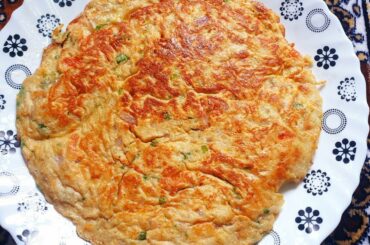 Oats Egg Omelette | Low Calorie Diet | Healthy Breakfast Recipe |