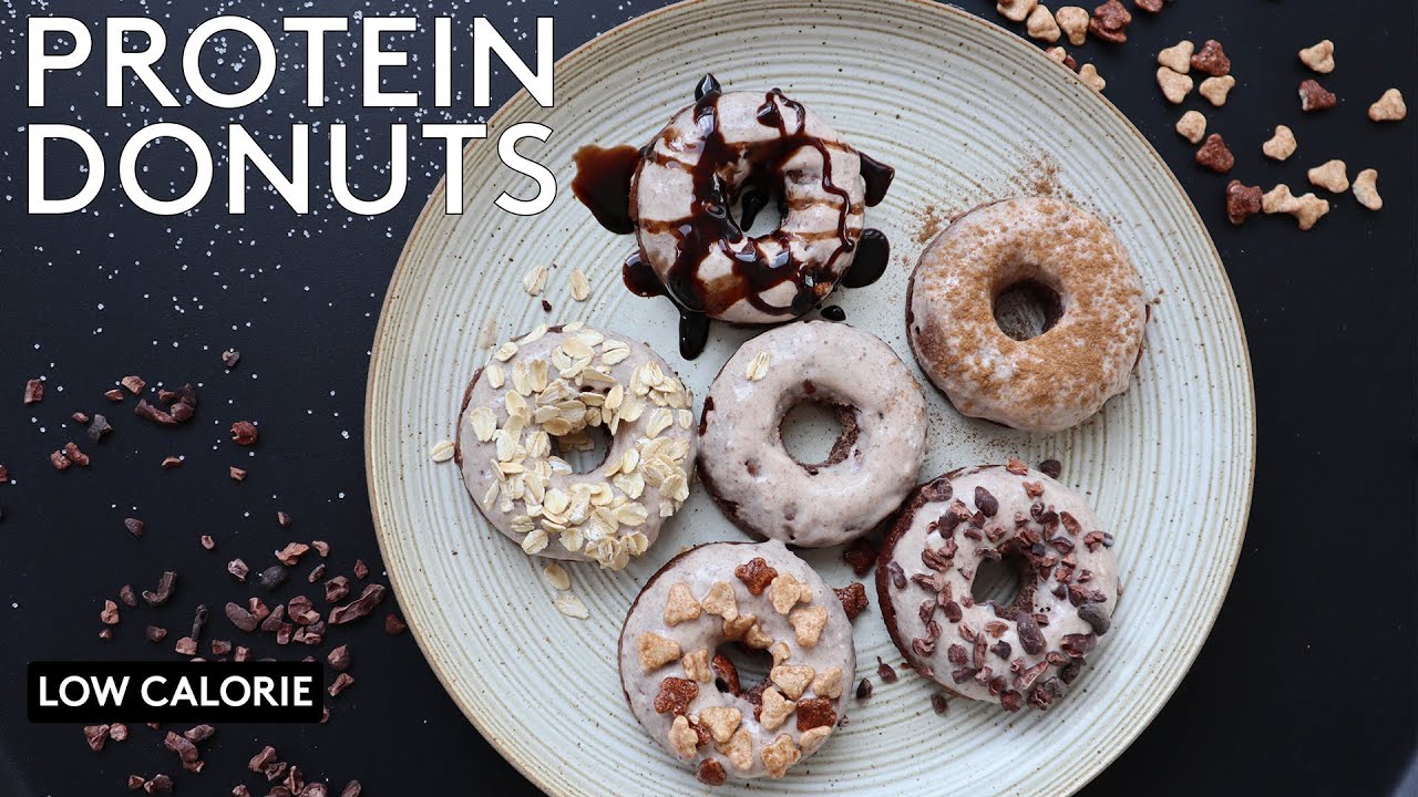 BEST Protein Donuts Recipe (Chocolate & Peanut Butter) | Low Calorie Healthy Anabolic Doughnuts BEST Protein Donuts Recipe (Chocolate & Peanut Butter) | Low Calorie Healthy Anabolic Doughnuts