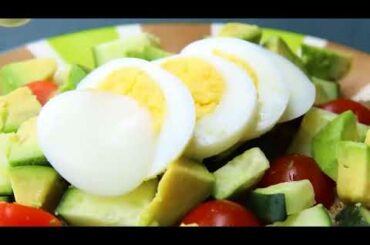 4 Boiled Egg Salad Recipes For Weight Loss || Boiled Egg Salad for Weight Loss || Tasty Recipes