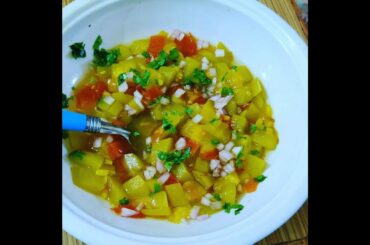 Ghiya Salad Recipe |Bottle gourd Salad for Weight Loss |Healthy Low Calorie Indian Dinner Recipe