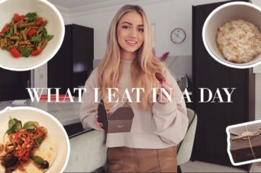 WHAT I EAT IN A DAY! Simple & Healthy Meal Ideas