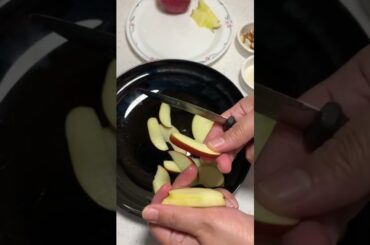 Tiktok Viral Apple Nachos | Healthy Snacks Recipe | 5 minute snacks #shorts #shortvideo