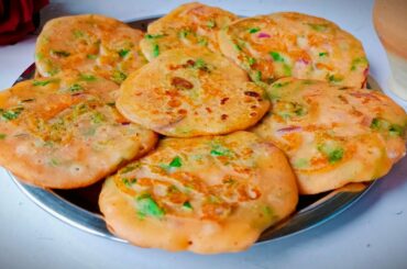 Healthy Rice Pancakes With 10 Minutes || Tasty & Healthy Breakfast Recipe || Quick Breakfast Recipe