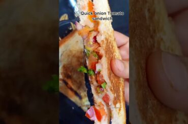 5 mins sandwich Recipe |Quick Breakfast Idea| Easy Bread Breakfast Recipes | #youtubeshorts