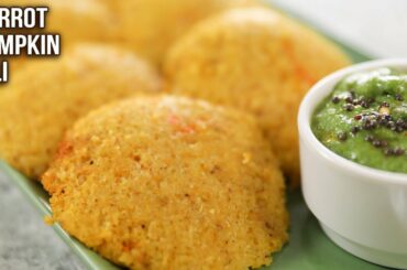 Carrot Pumpkin Idli Recipe | Healthy Vegetable Idli For Breakfast | Winter Is Coming - S2 | Varun