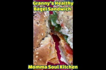 Granny’s Healthy Bagel Sandwich