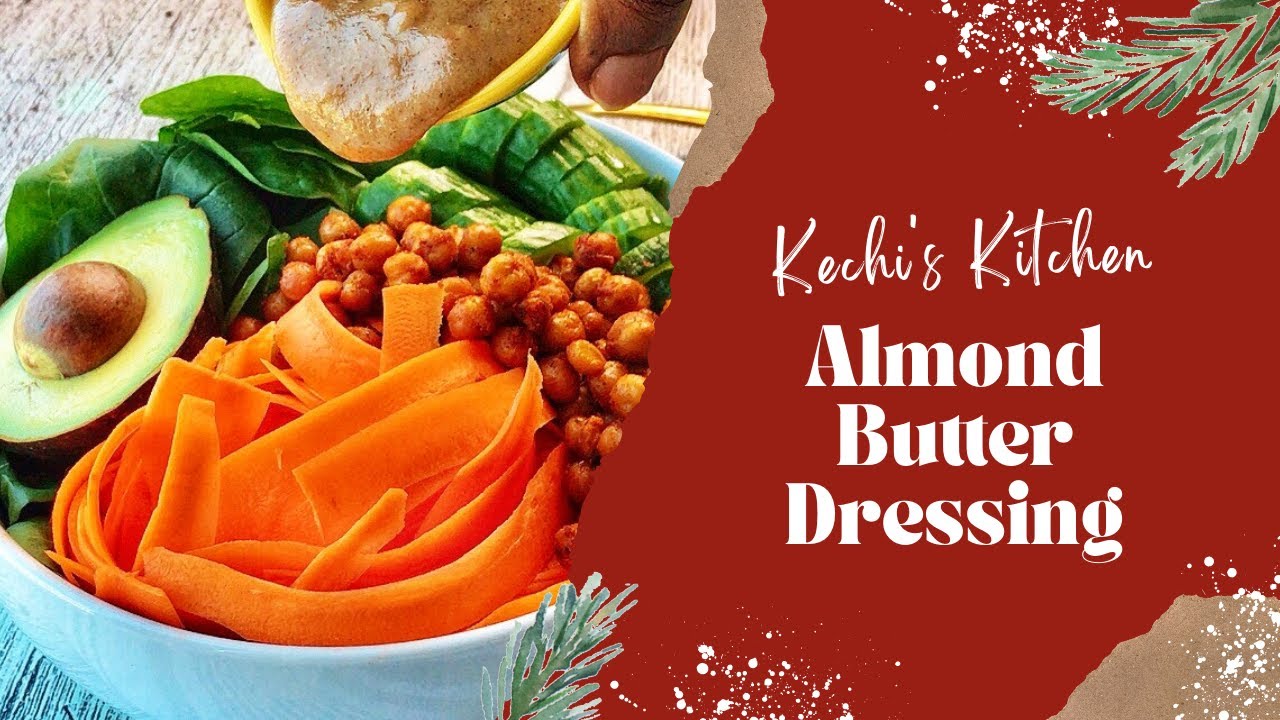 Almond Butter Salad Dressing for a Win! Healthy Salad Dressing. #Shorts Almond Butter Salad Dressing for a Win! Healthy Salad Dressing. #Shorts