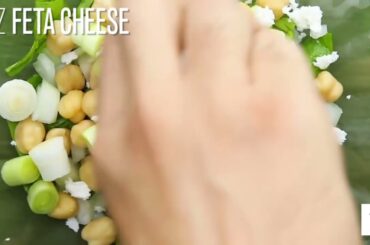 HOW TO MAKE A HEALTHY CHICKPEA AND FETA SALAD RECIPE SHORTS
