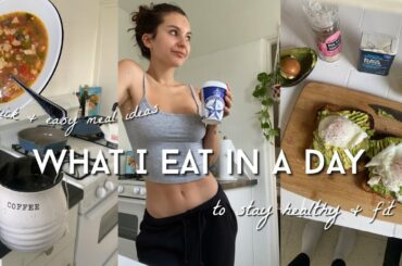 what i eat in a day for good gut health | easy to make healthy meals