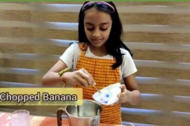 Healthy Recipes- Banana and Strawberry Smoothie- Suchitra Academy International School