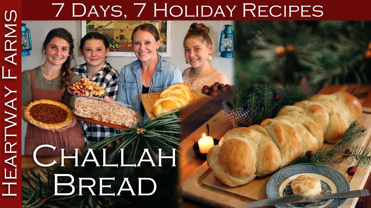 Challah Bread | Braided Sweet Bread | Baking | Easy Recipe | Holiday Dinner Roll | Heartway Farms Challah Bread | Braided Sweet Bread | Baking | Easy Recipe | Holiday Dinner Roll | Heartway Farms