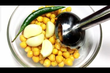 Amazing and Unique Recipe||chana garlic with egg recipe||Snacks recipe||tasty and delicious recipe