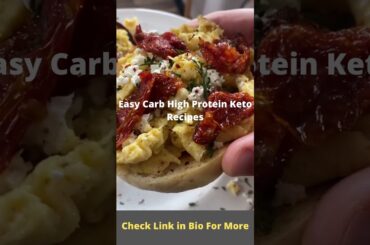 Easy Carb High Protein Keto Recipes -2 | Low carb recipes| Healthy recipes #shorts