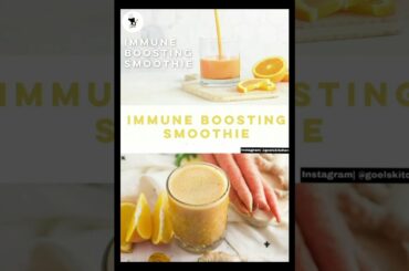 Immunity Booster Drinks Recipe | Immunity Boosting Smoothie | Healthy Winter Drink | #shorts